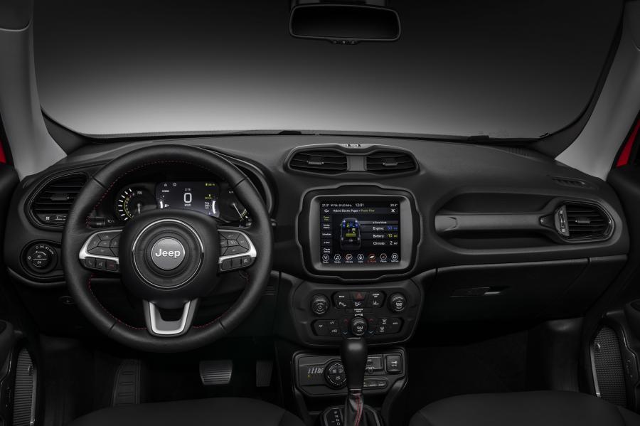 Торпедо Jeep Renegade Plug-in Hybrid (BU) 2019 года  (WW) (фото 13 из 16)